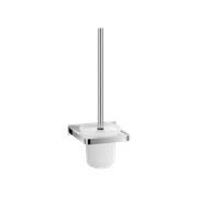 Cubic Toilet Brush Chrome gallery detail image
