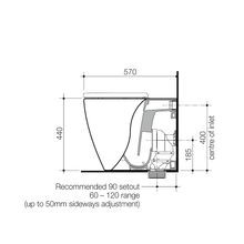 Urbane II Wall Faced Bottom Inlet 4 Star Pan gallery detail image