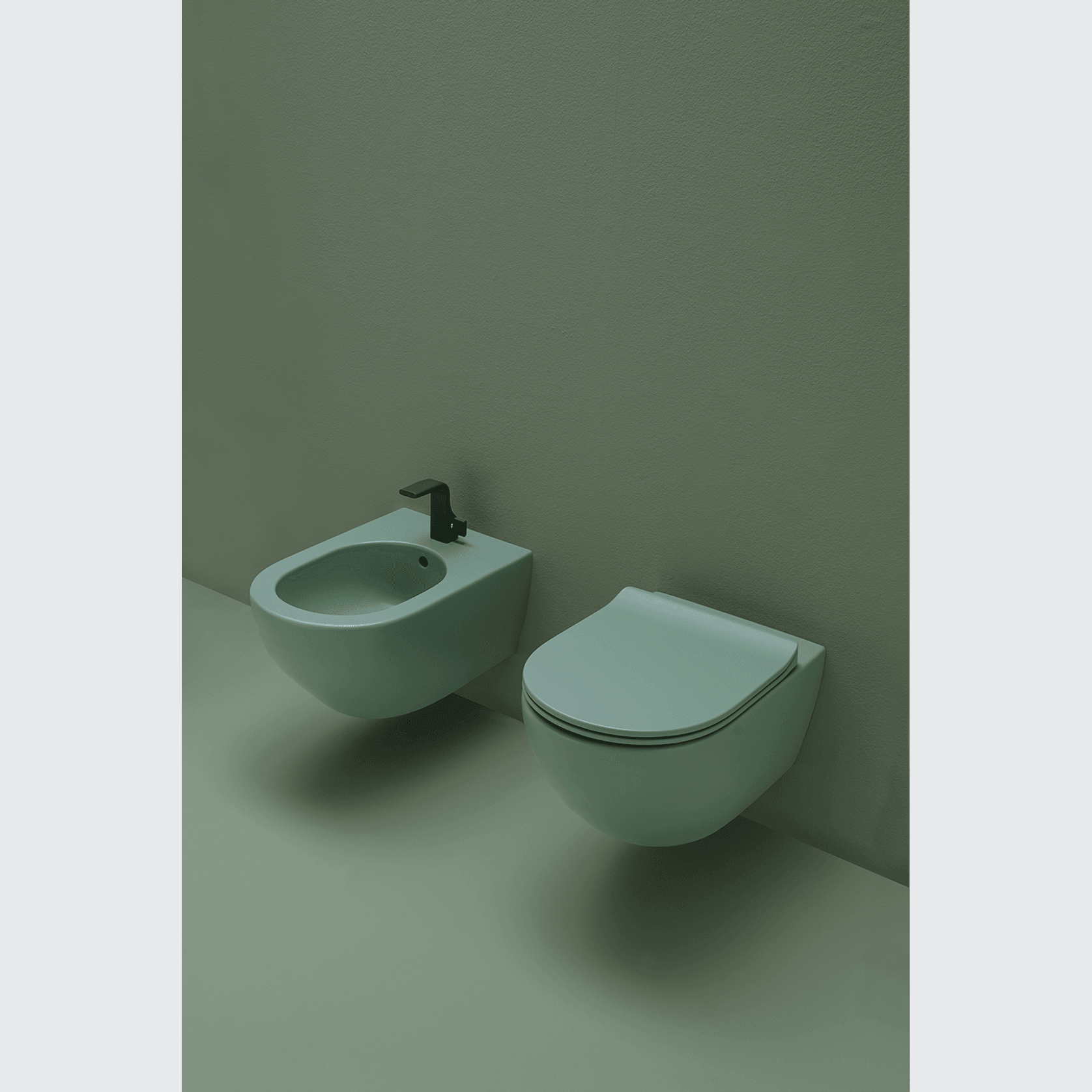 App Go Silent Wall Hung Pan gallery detail image