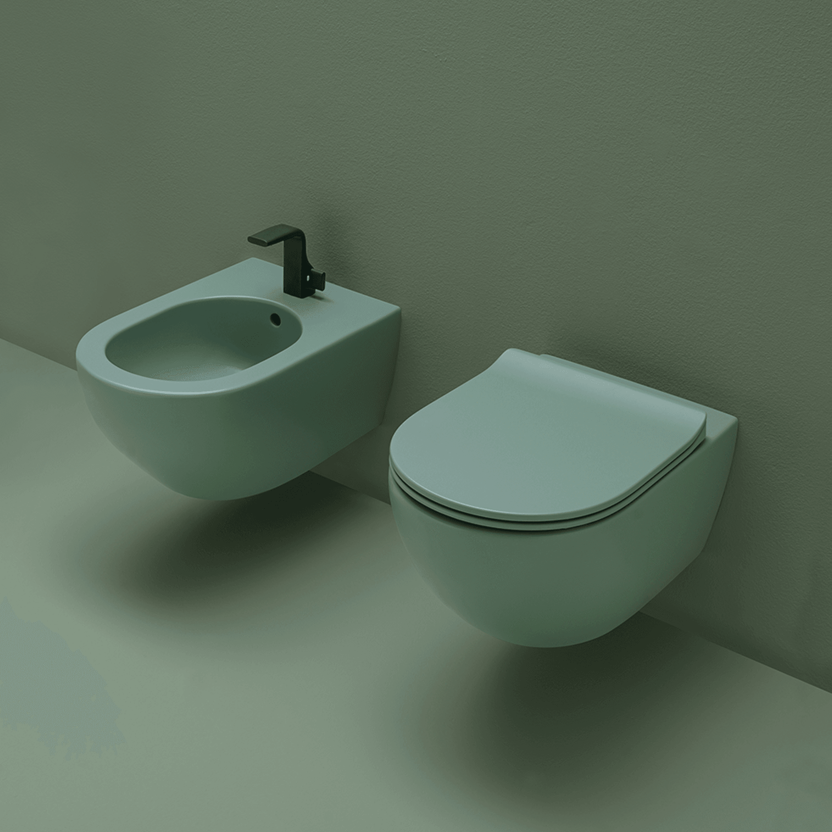 App Go Silent Wall Hung Pan gallery detail image