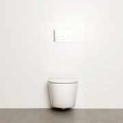 Milu Odourless Wall Hung Toilet Pan & Cistern - Crest gallery detail image