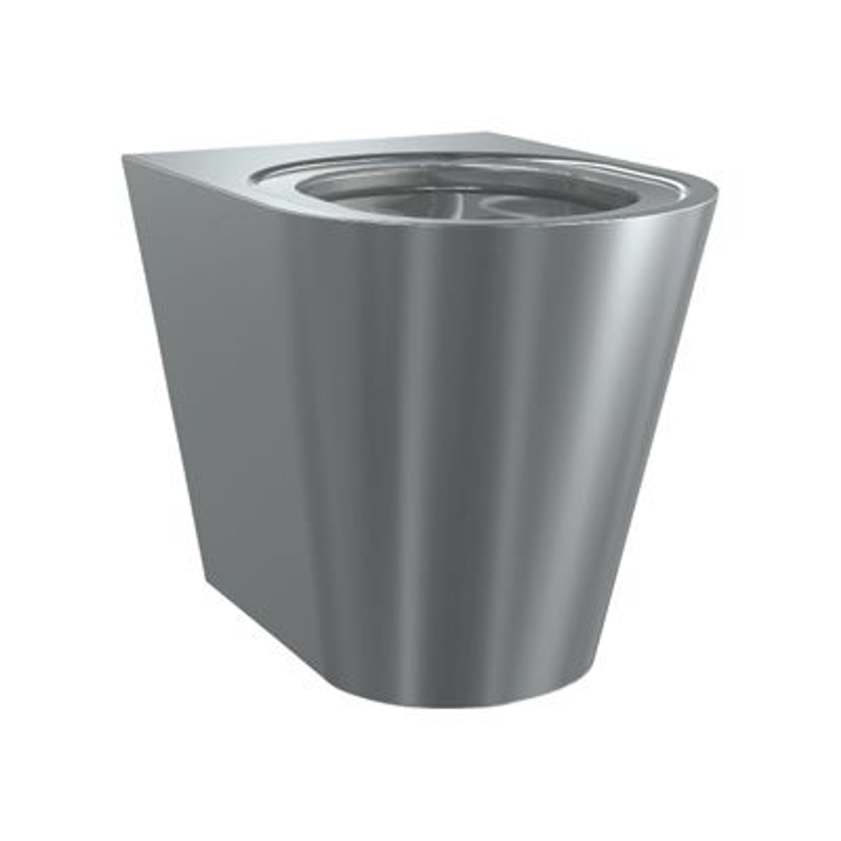 KWC Franke Stainless Steel Floor Mounted Toilet Pan gallery detail image