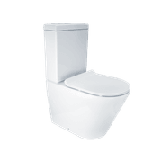 Vivo Toilet Suite with Slim Seat Gloss White gallery detail image