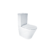 Vivo Toilet Suite with Slim Seat Gloss White gallery detail image