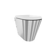 KWC Franke Floor Mounted Toilet Pan With Seat gallery detail image