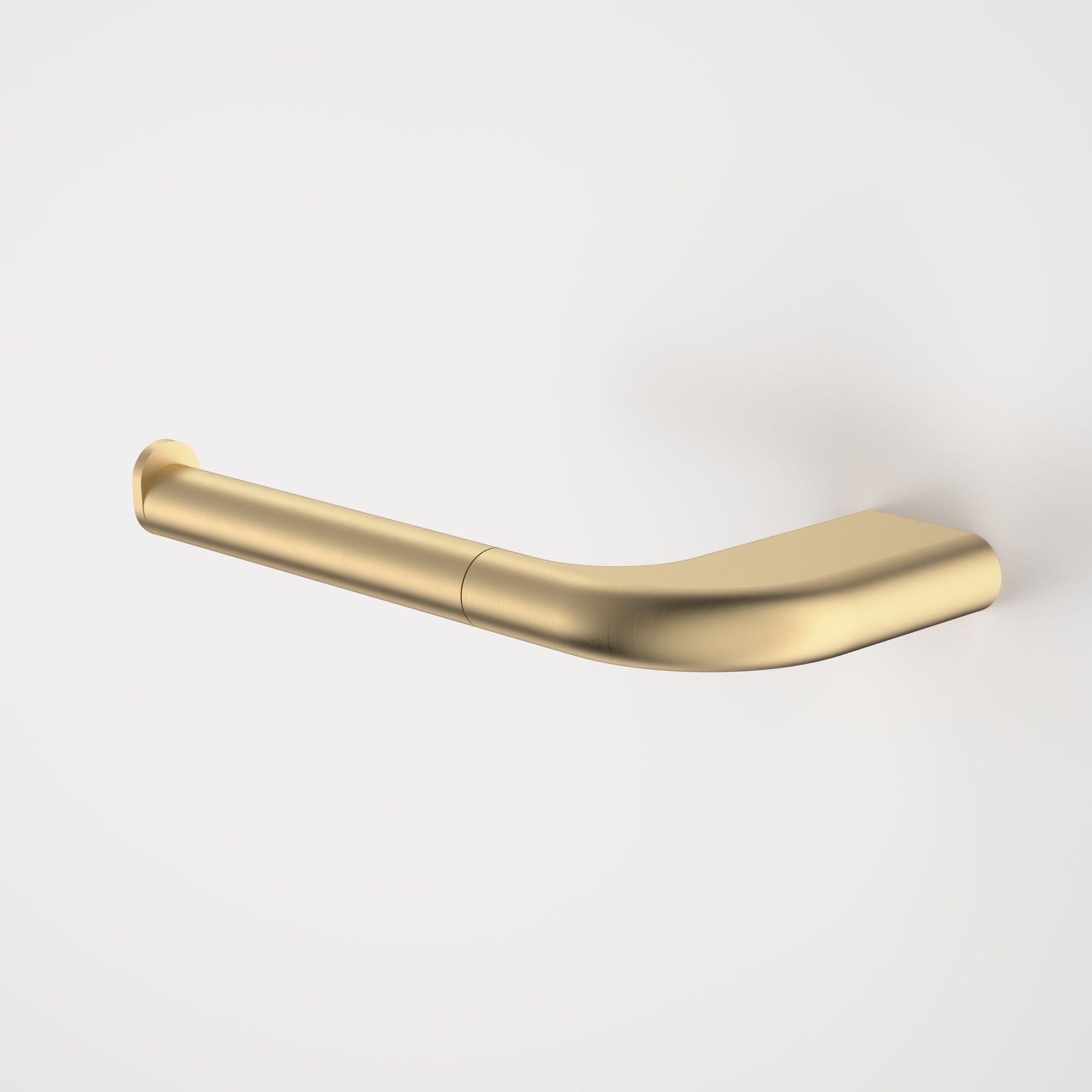 Contura II Toilet Roll Holder  | Brushed Brass gallery detail image