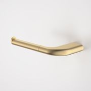Contura II Toilet Roll Holder  | Brushed Brass gallery detail image