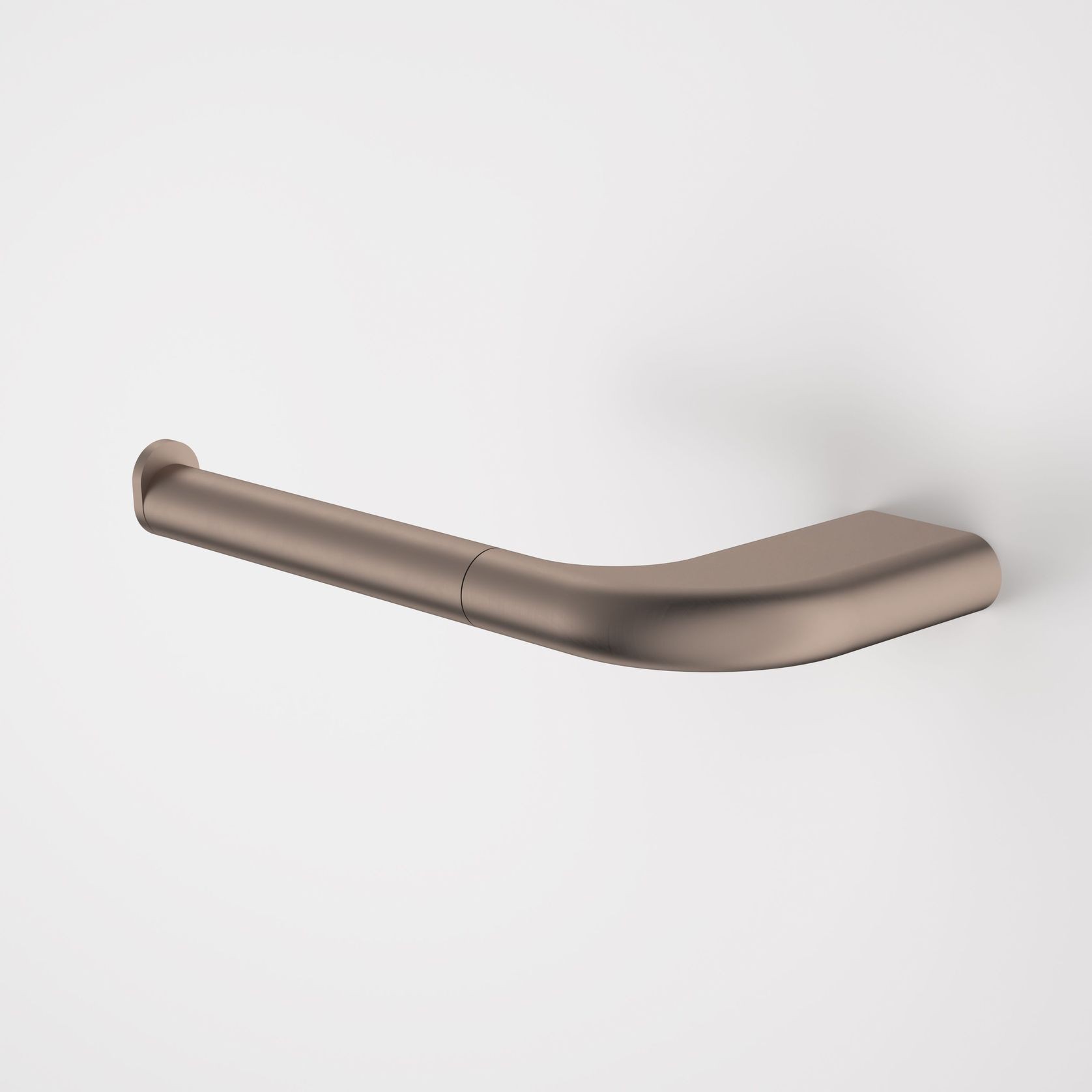 Contura II Toilet Roll Holder | Brushed Bronze gallery detail image