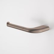Contura II Toilet Roll Holder | Brushed Bronze gallery detail image