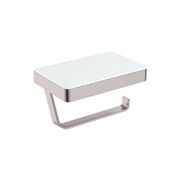Tono Roll Holder with Shelf gallery detail image