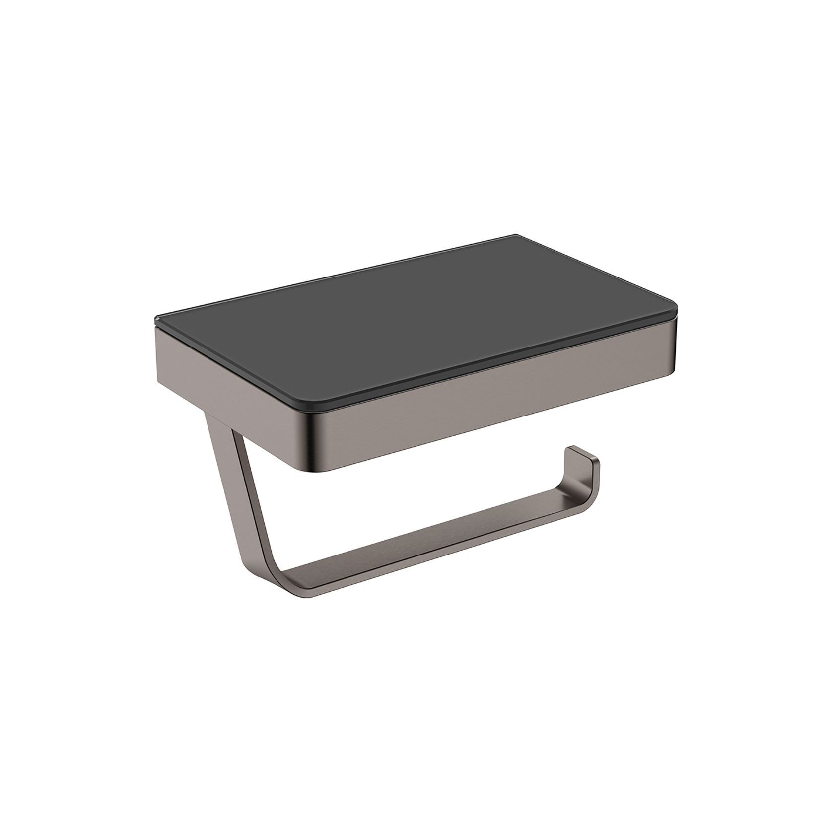 Tono Roll Holder with Shelf gallery detail image