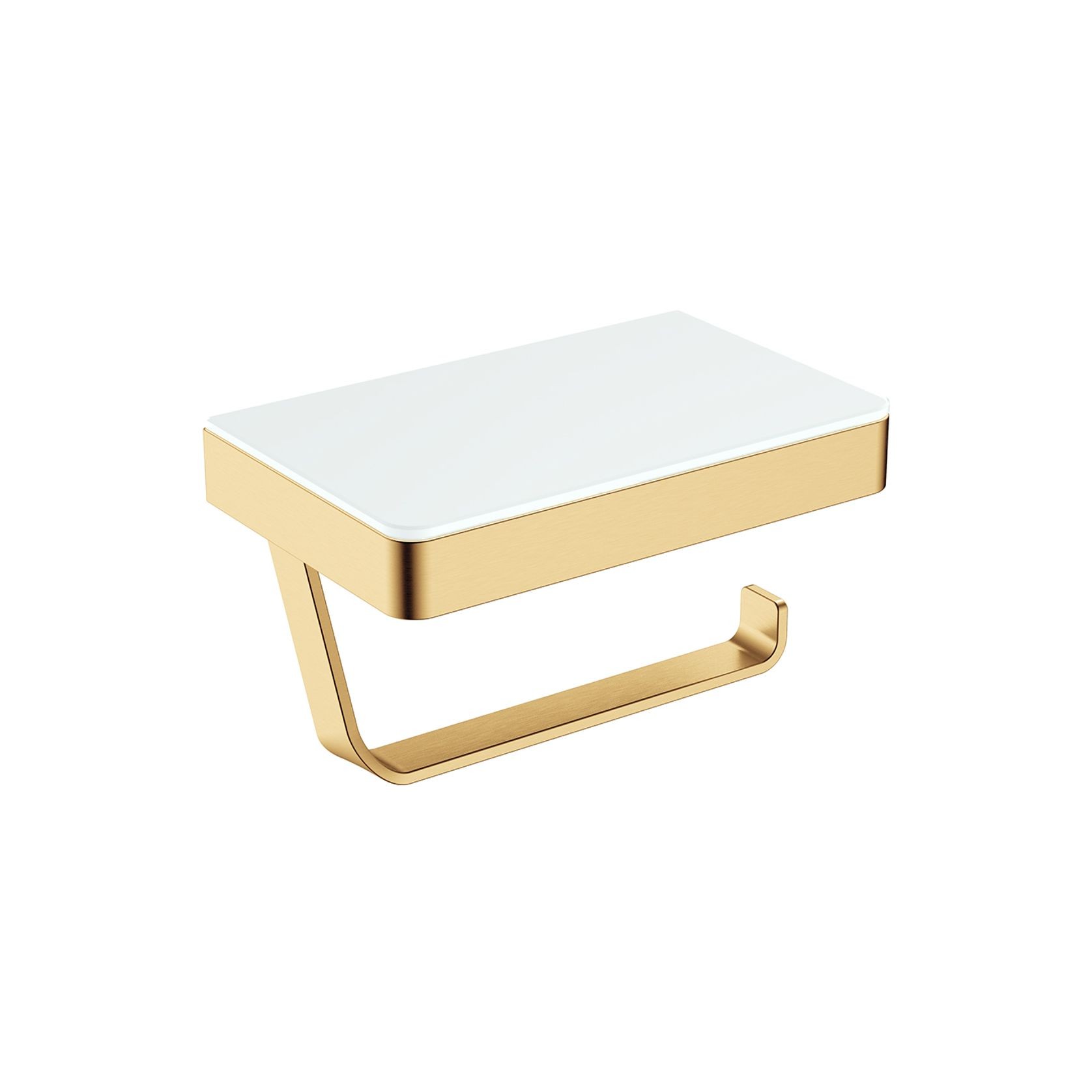 Tono Roll Holder with Shelf gallery detail image