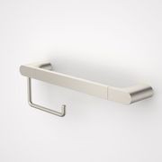 Urbane II Universal Rail 400mm + Toilet Roll Holder Set gallery detail image