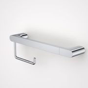 Urbane II Universal Rail 400mm + Toilet Roll Holder Set gallery detail image