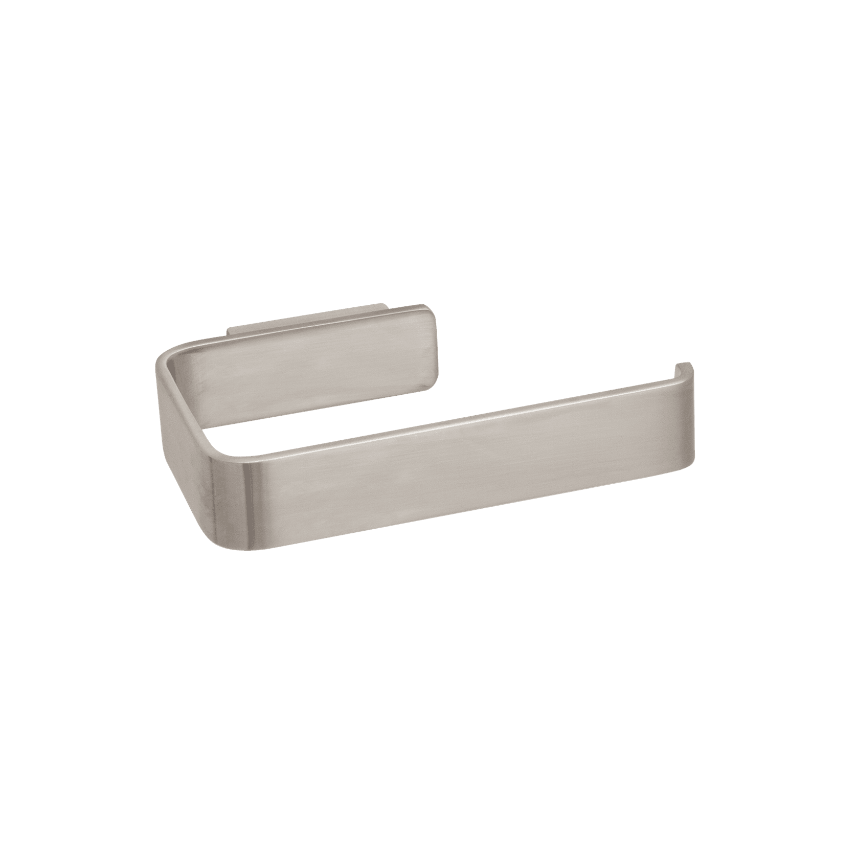 Urban Toilet Roll Holder Brushed Nickel gallery detail image