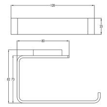 Loft Toilet Roll Holder Chrome gallery detail image