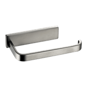 Cubic Toilet Roll Holder Brushed Nickel gallery detail image