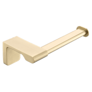 Abode Toilet Roll Holder Brushed Brass gallery detail image