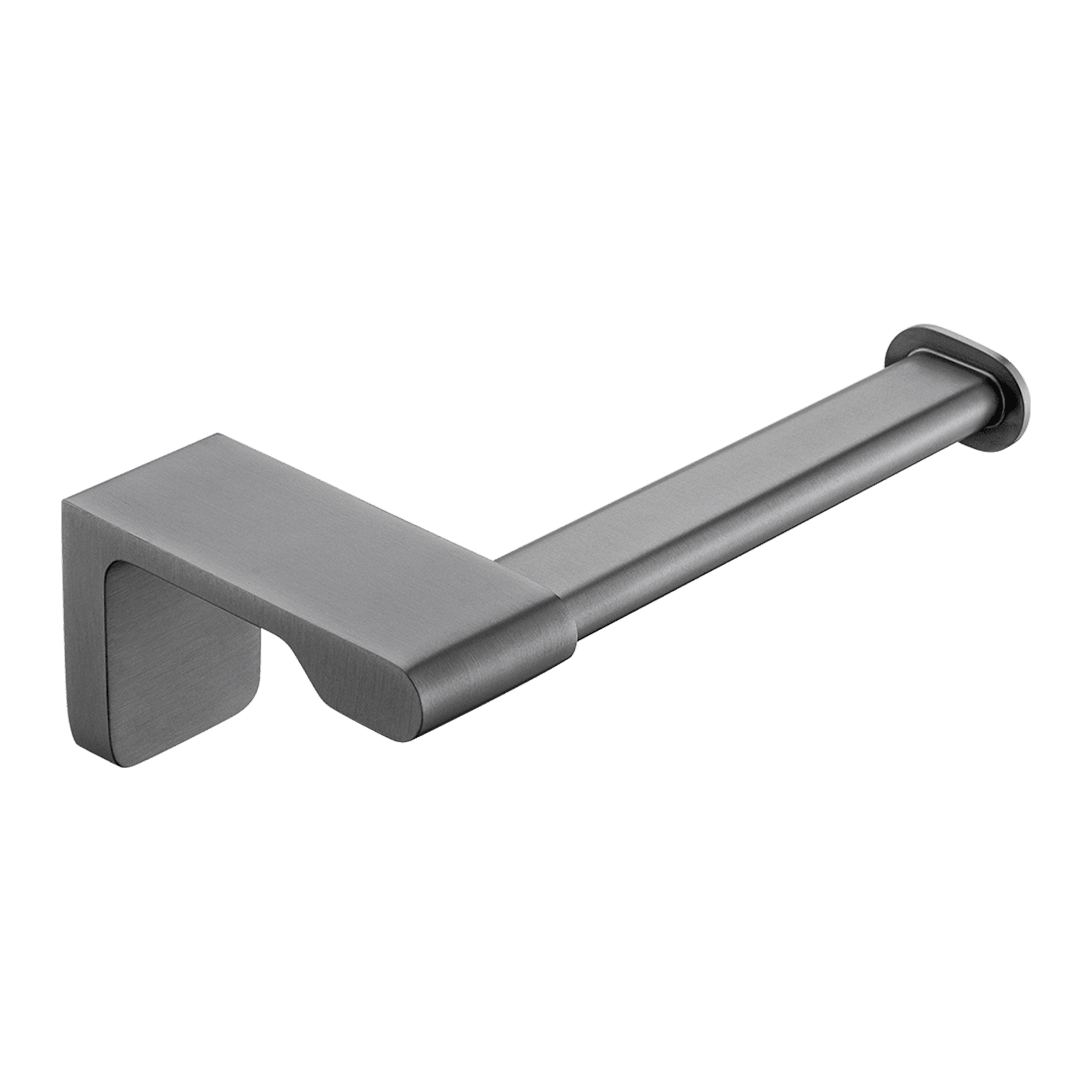 Abode Toilet Roll Holder Gun Metal gallery detail image