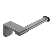 Abode Toilet Roll Holder Gun Metal gallery detail image