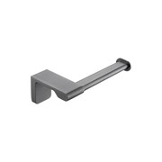 Abode Toilet Roll Holder Gun Metal gallery detail image