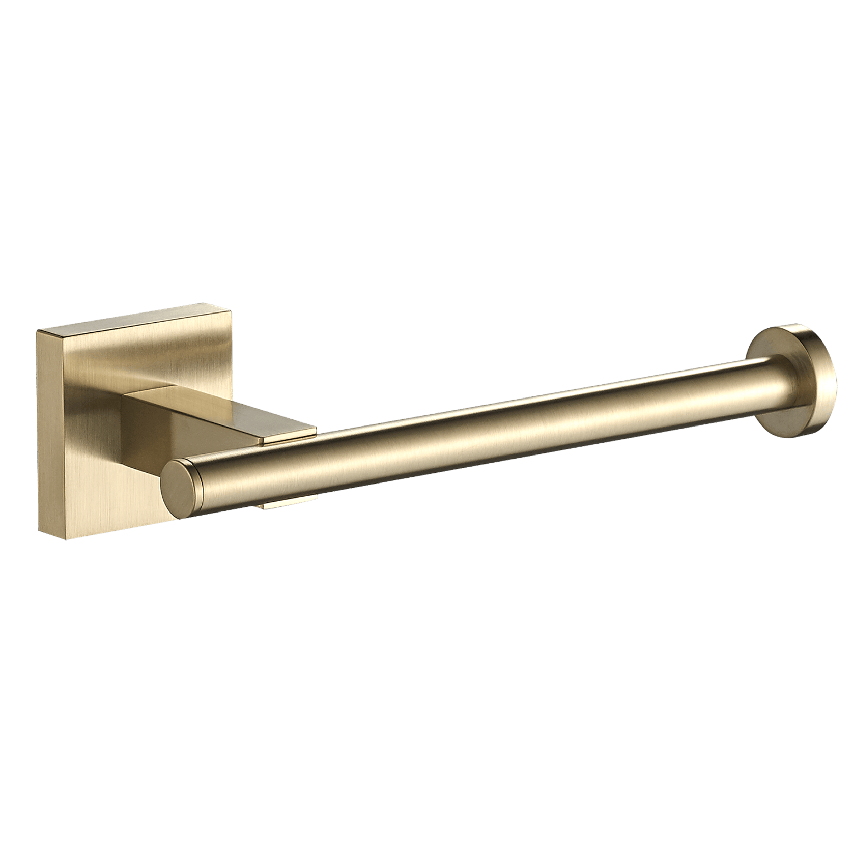 Butler Toiler Roll Holder Brushed Gold gallery detail image