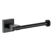 Butler Toilet Roll Holder Matte Black gallery detail image