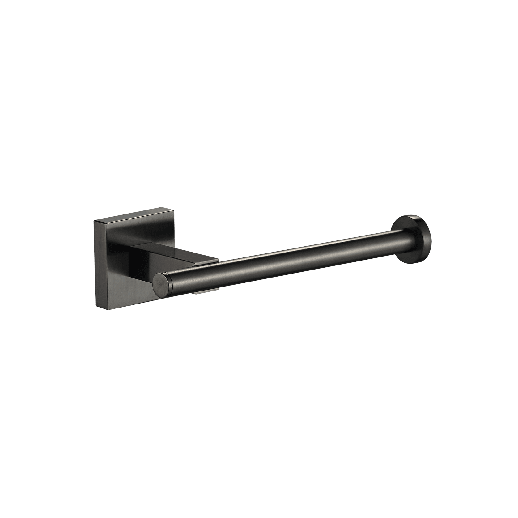 Butler Toilet Roll Holder Gun Metal gallery detail image