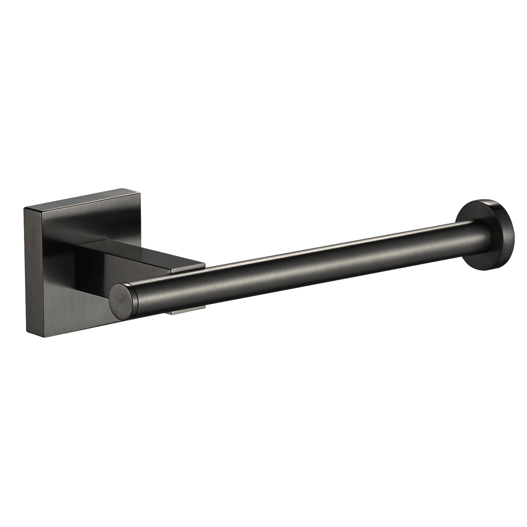 Butler Toilet Roll Holder Gun Metal gallery detail image