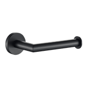 Colab Toilet Roll Holder Matte Black gallery detail image
