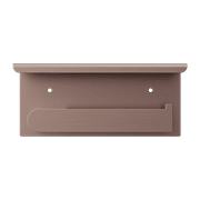 Bianca Toilet Roll Holder & Phone Holder | Brushed Bronze gallery detail image