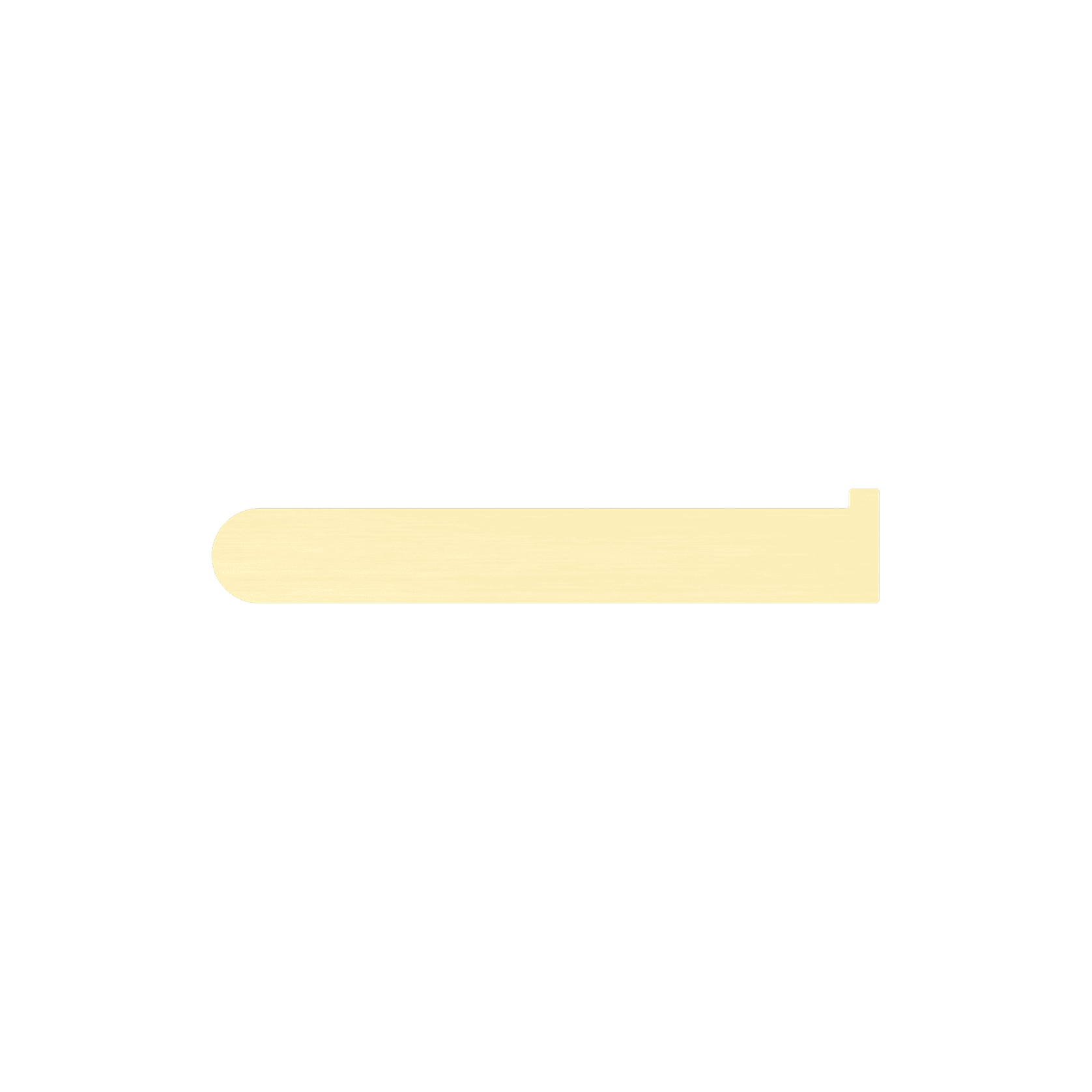 Bianca Toilet Roll Holder | Brushed Gold gallery detail image