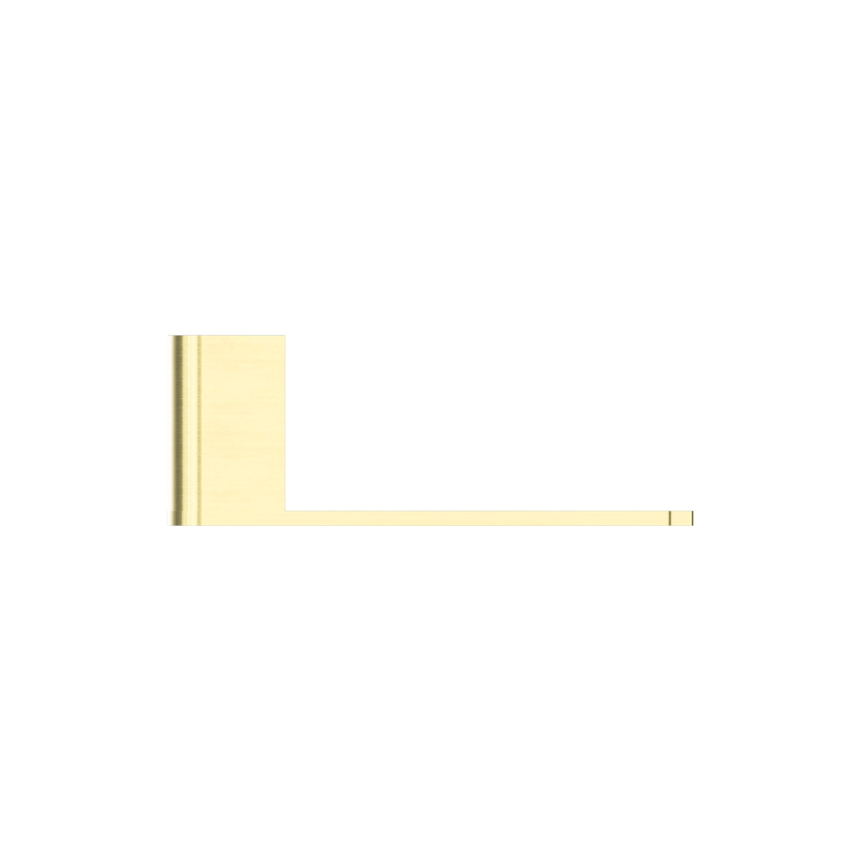 Bianca Toilet Roll Holder | Brushed Gold gallery detail image