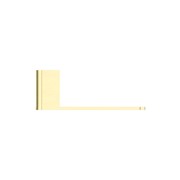 Bianca Toilet Roll Holder | Brushed Gold gallery detail image