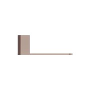 Bianca Toilet Roll Holder | Brushed Bronze gallery detail image