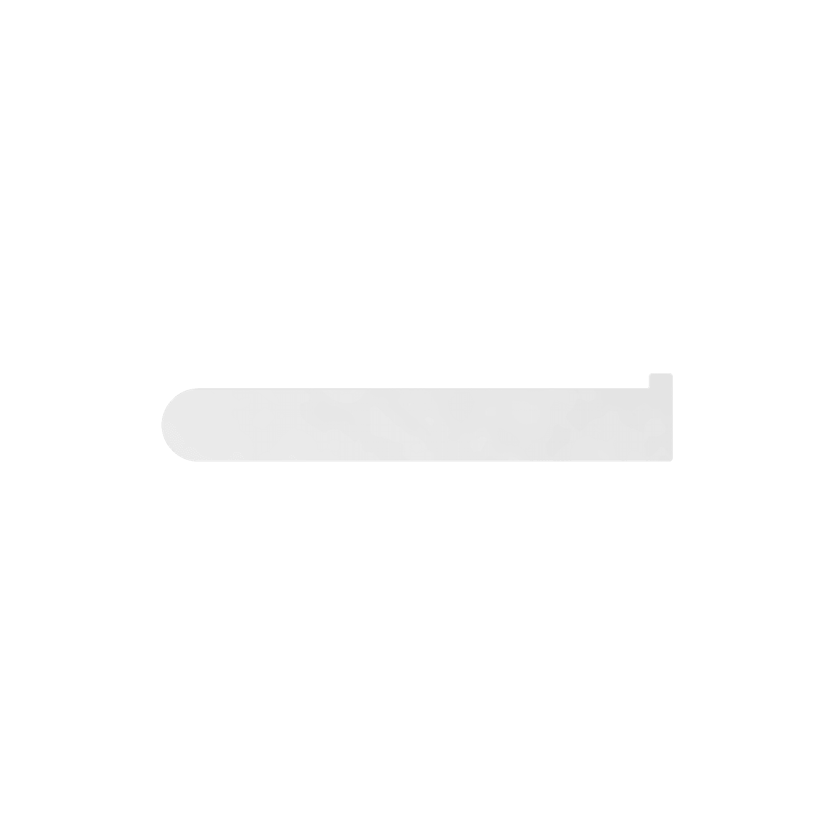 Bianca Toilet Roll Holder | Chrome gallery detail image