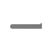 Bianca Toilet Roll Holder | Gun Metal gallery detail image