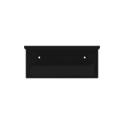 Bianca Toilet Roll Holder & Phone Holder | Matte Black gallery detail image