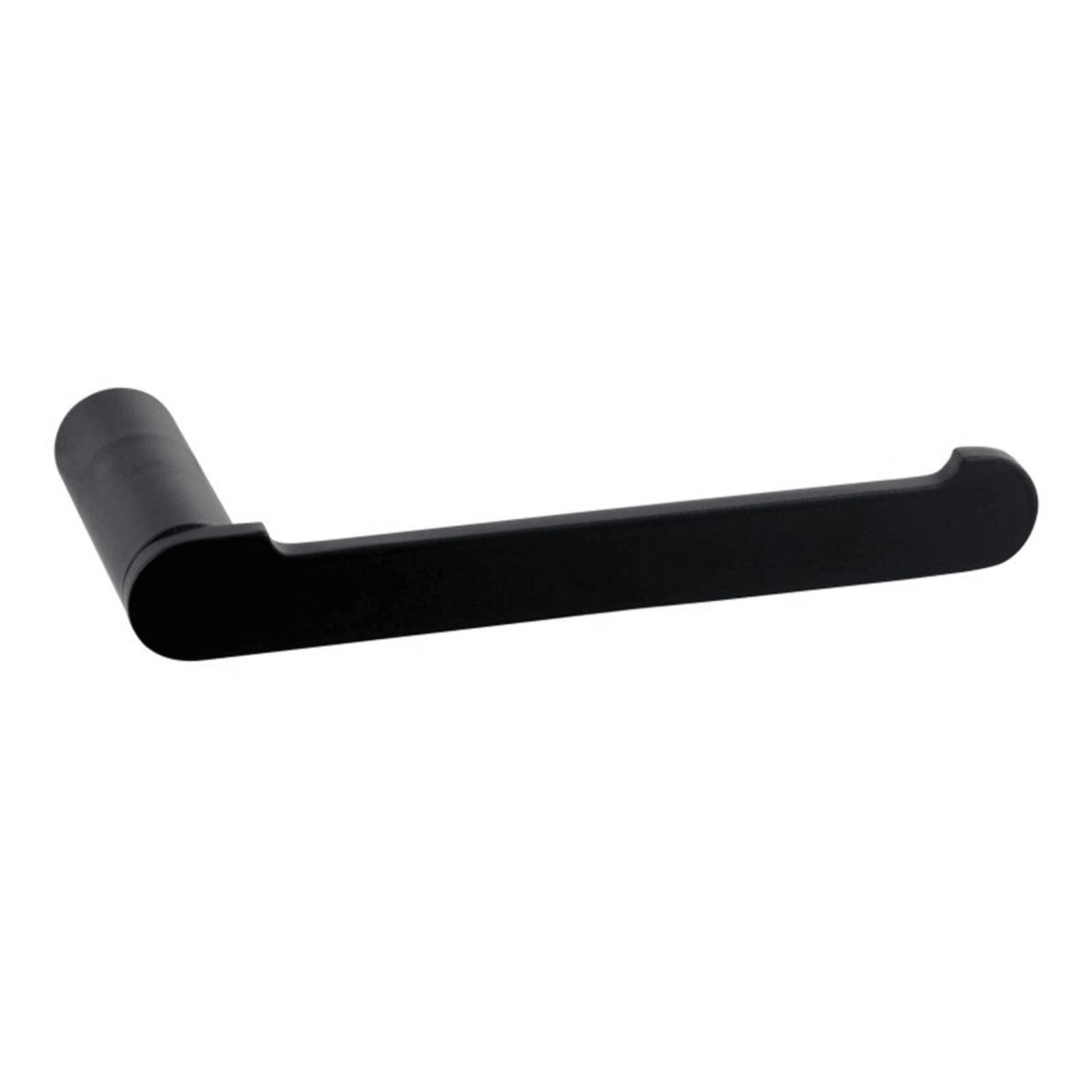 Rushy Toilet Roll Holder Matte Black gallery detail image