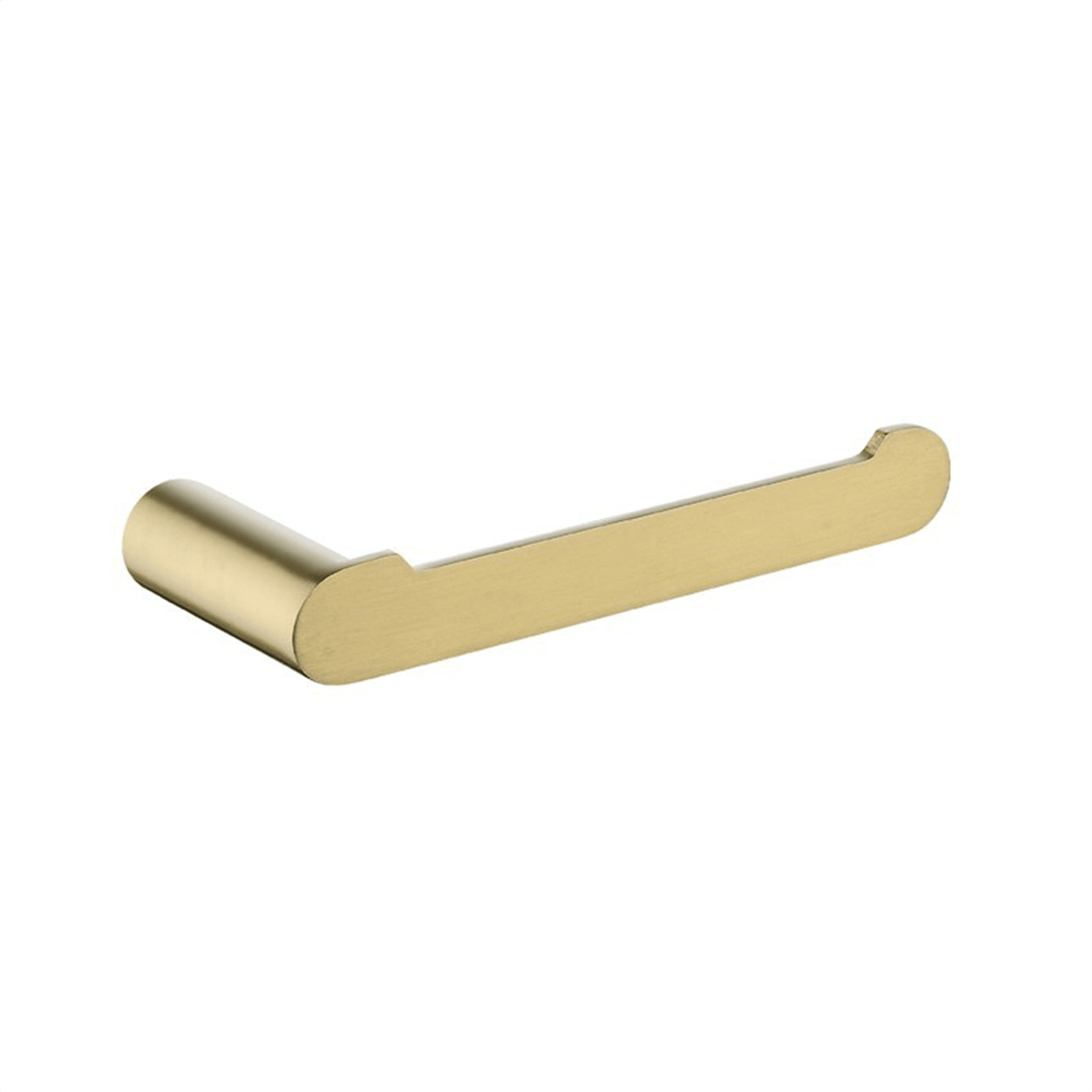 Rushy Toilet Roll Holder Brushed Brass gallery detail image