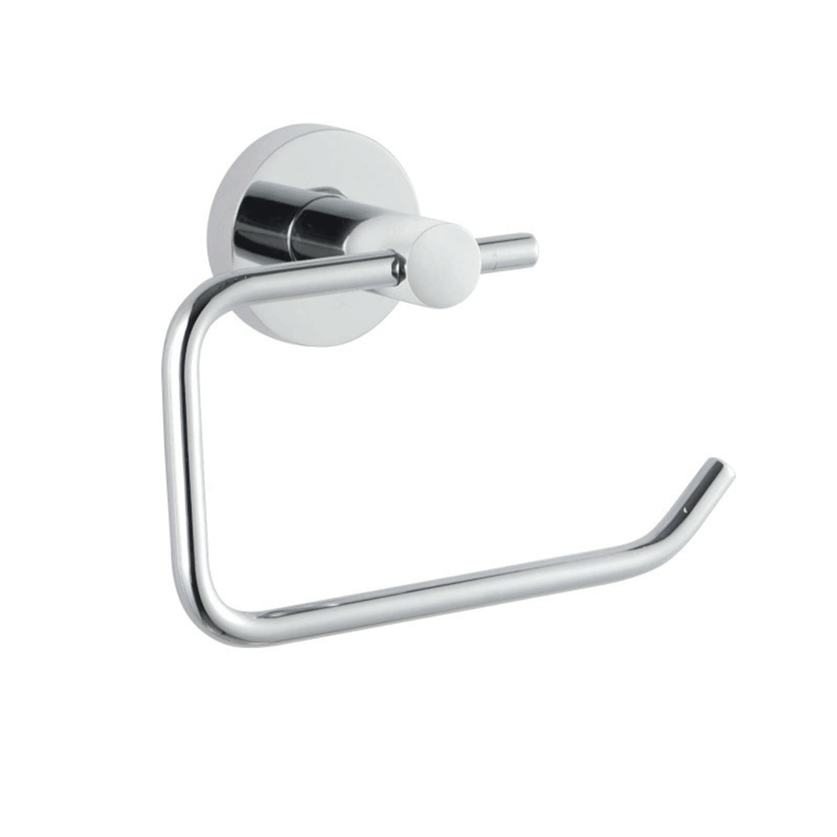 Lucid Pin Toilet Roll Ring Chrome gallery detail image