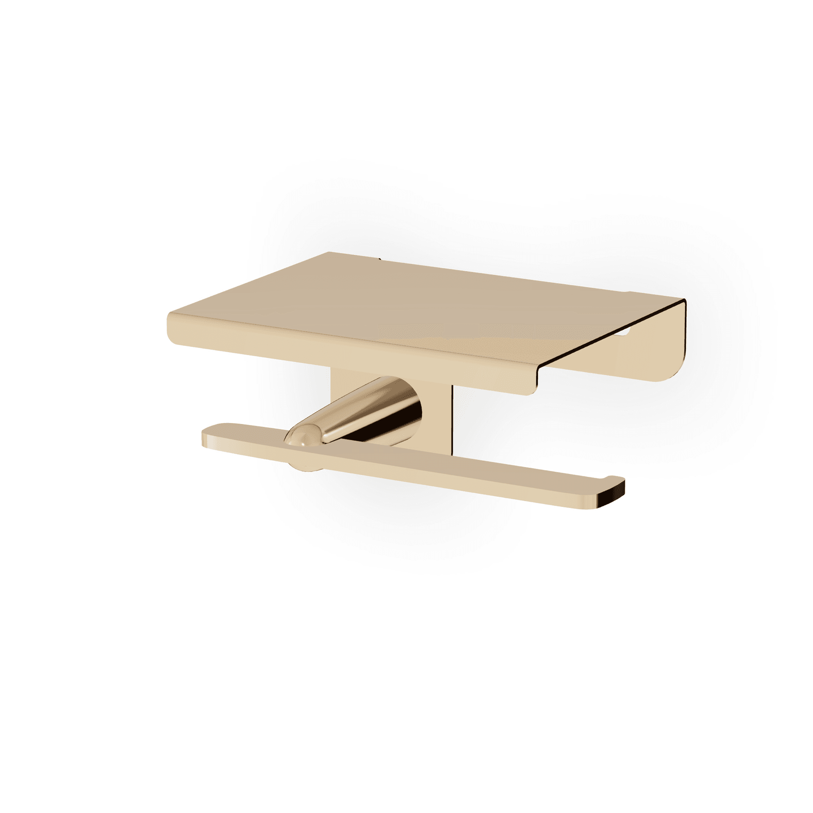 Veloce Toilet Paper Holder With Shelf gallery detail image