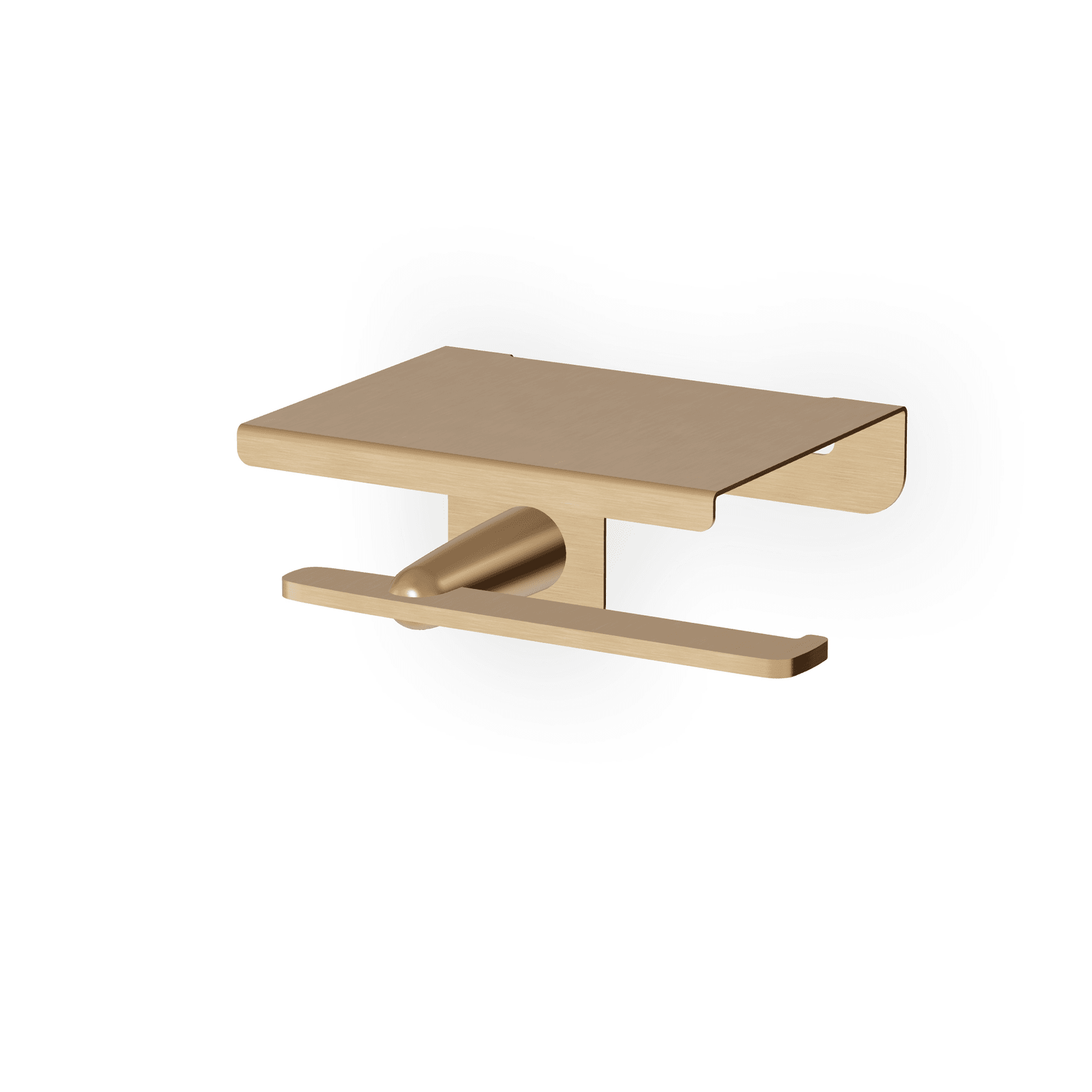 Veloce Toilet Paper Holder With Shelf gallery detail image