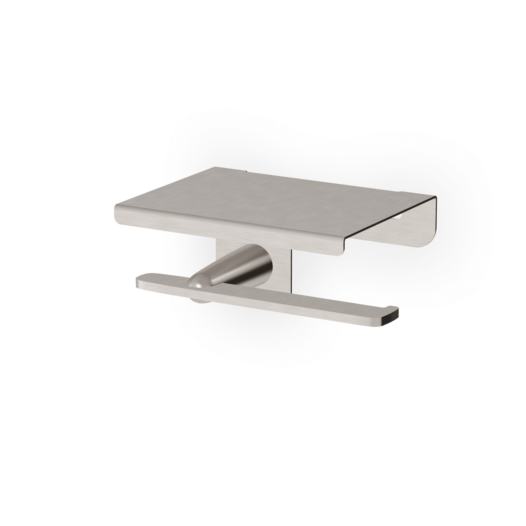 Veloce Toilet Paper Holder With Shelf gallery detail image