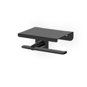 Veloce Toilet Paper Holder With Shelf gallery detail image