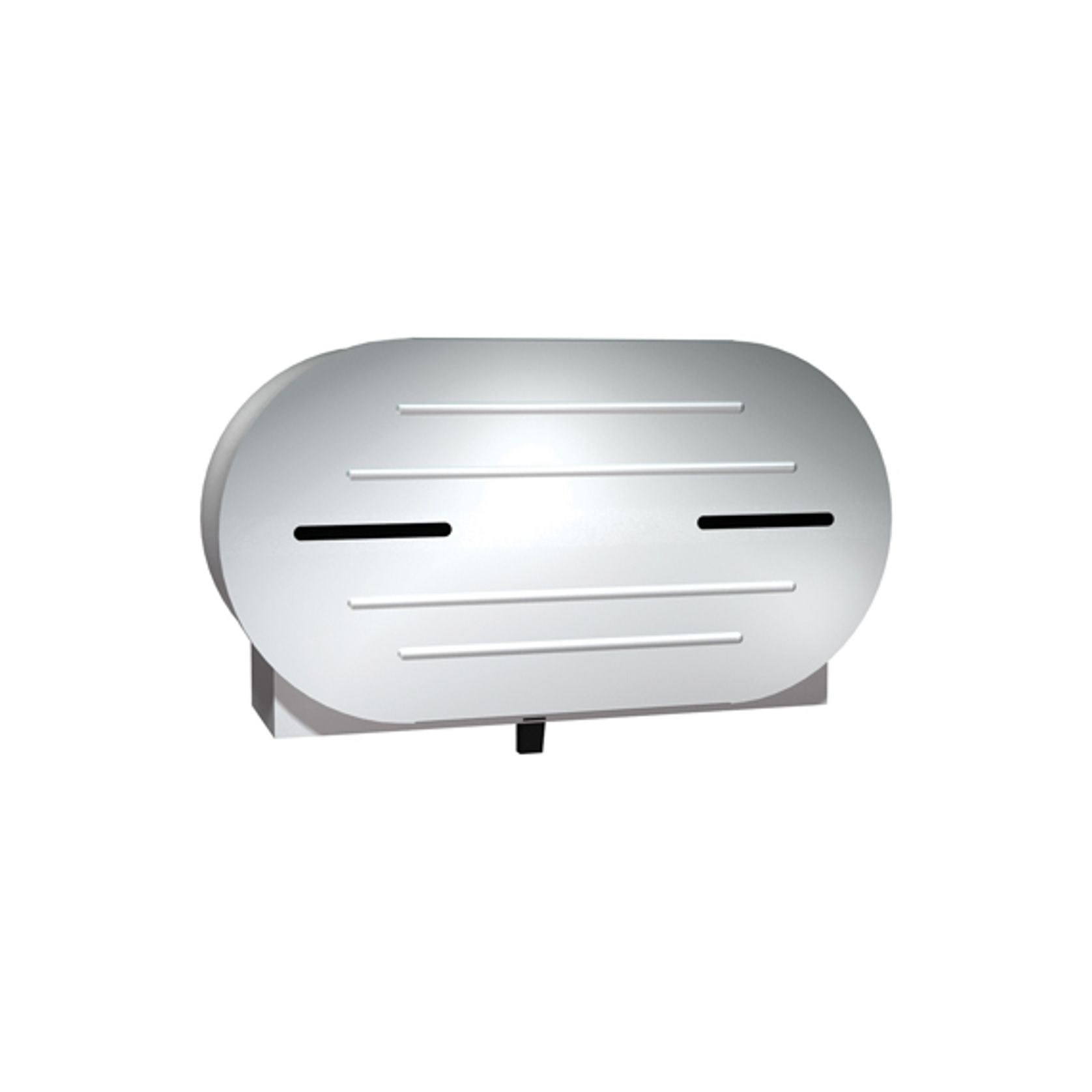 ASI Surface Mounted Jumbo Double Toilet Roll Dispenser gallery detail image