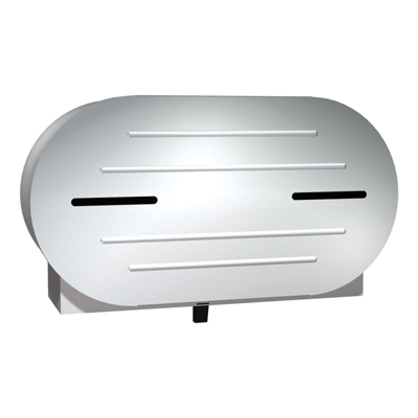 ASI Surface Mounted Jumbo Double Toilet Roll Dispenser gallery detail image