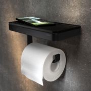 Geesa Frame Toilet Roll Holder With Shelf  gallery detail image