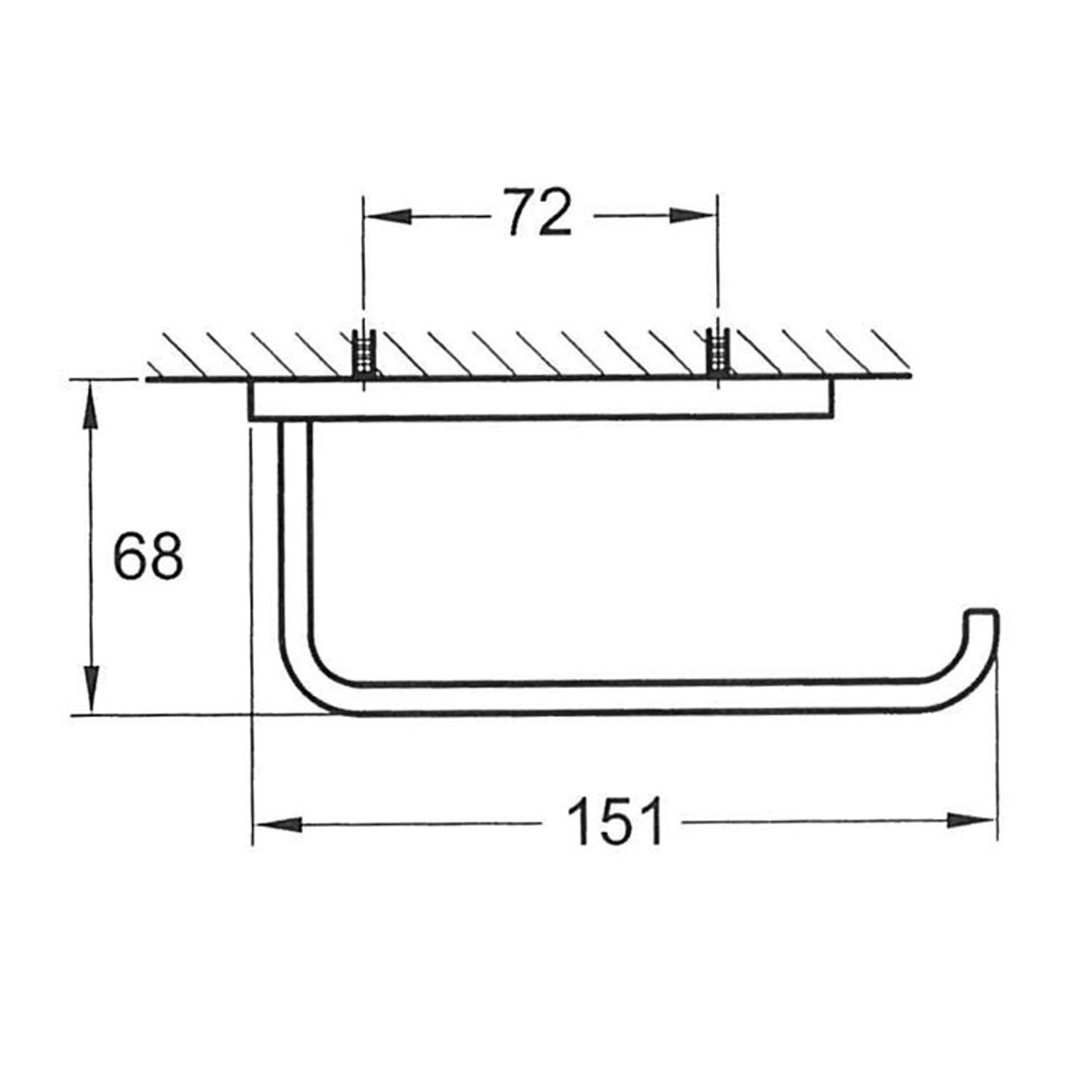 Cubic Toilet Roll Holder gallery detail image