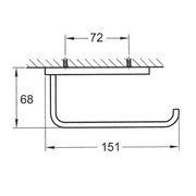 Cubic Toilet Roll Holder gallery detail image